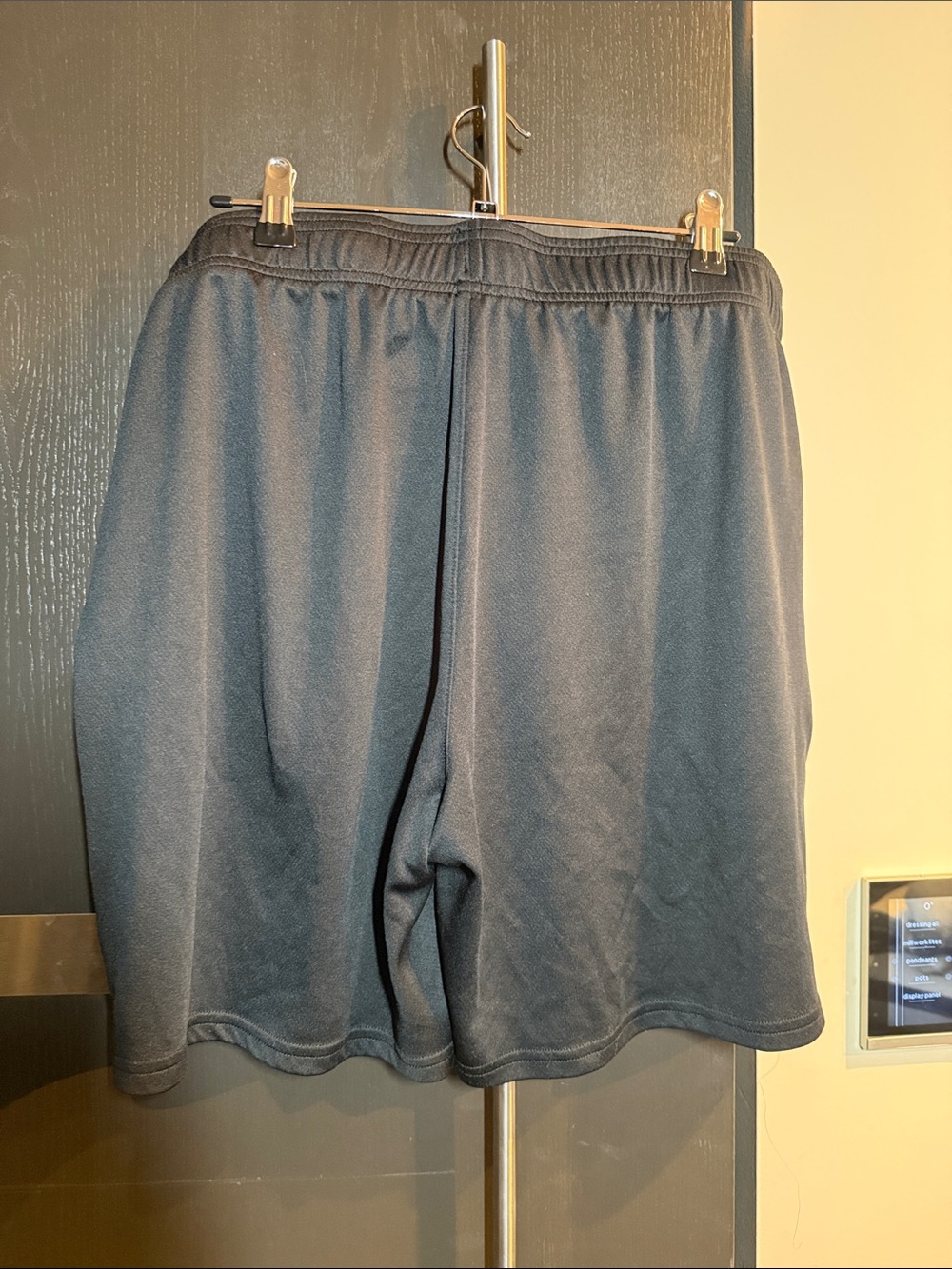 Fila Men's Black Athletic Shorts with Small Logo - Picture 3 of 4